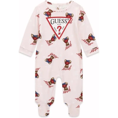 Baby meisje romper Guess Interlock Overall