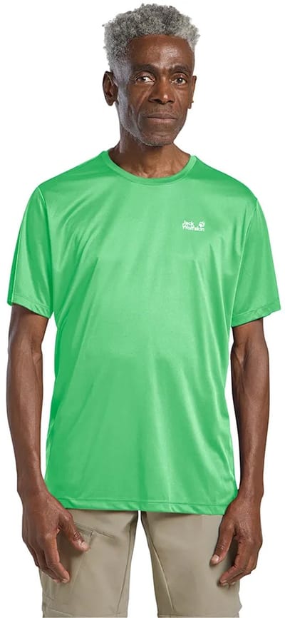 Jack Wolfskin Tech T-shirt Met Korte Mouwen Groen S Man