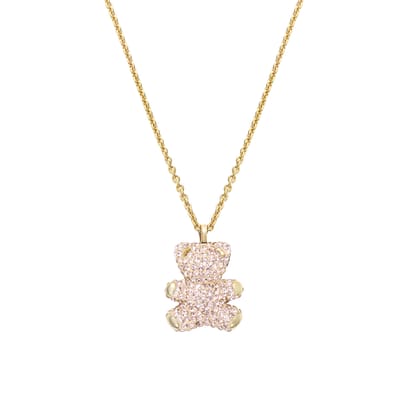 Swarovski Beer Kristal Ketting Dames ketting Roze 5345683 Box (Random Color) beige