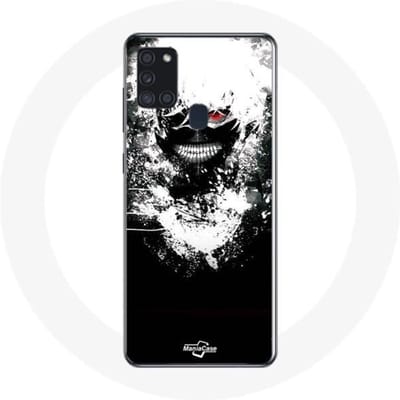 Coque - maniacase - Samsung Galaxy A21S - Anime Tokyo Ghoul - Protection - Souple noir