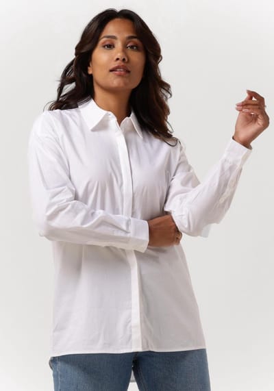 My Essential Wardrobe 03 The Shirt Dames - Jurken - Wit - Maat 34