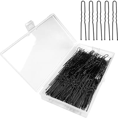 U-vormige Haarspelden Set van 200 - 6 cm Golvende Haarclips voor Vrouwen