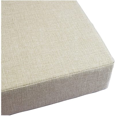 Bench Pad kussen, 2/3 zits Swing Bench Sofa Kussens Dikke Comfortabele Meubels Outdoor en Indoor Patio Rechthoek Bench Kussen voor Patio Tuin Meerdere kleuren maten-Licht beige 180x30x5