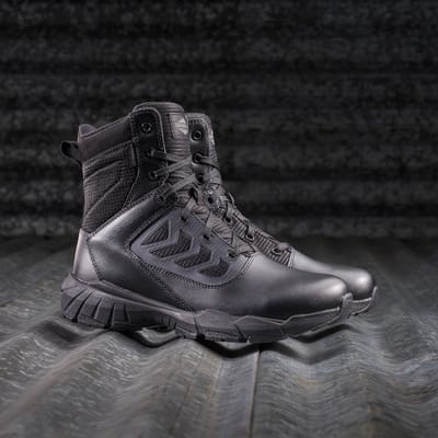 Merrell wandelschoen Fullbench Tactical "8 Side zip WP - Zwart