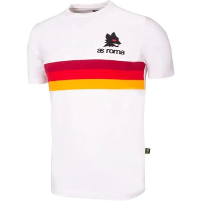 COPA Football - AS Roma Strepen - T-Shirt - Heren - L - Wit
