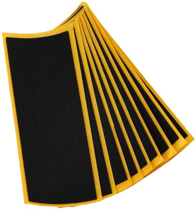Griptape Sets - Mini Griptape - Vingerschaatsen Tricks - Sterk Zelfklevend PU-schuim - 50 Stuks - Zwart