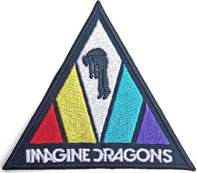 Imagine Dragons - Triangle Logo Patch - Multicolours