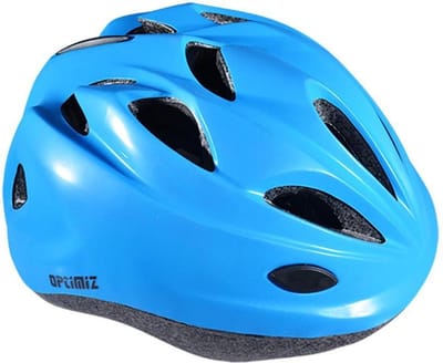 kinderhelm Optimiz - Fietshelm voor kinderen - Kinderfietshelm - Blauw - Small 52-56cm - slechts 210gram