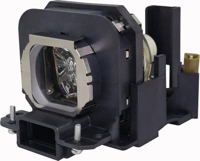 Beamerlamp geschikt voor de PANASONIC PT-AX200 beamer, lamp code ET-LAX100. Bevat originele UHP lamp, prestaties gelijk aan origineel.