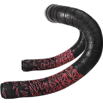 1 Paar Antislip Racefiets Stuurtape PU Schokabsorberende Stuurlinten met Stuurdoppen Fiets PU Anti-Vibratie Wikkeltape Stuurtape Professionele Kwaliteit black