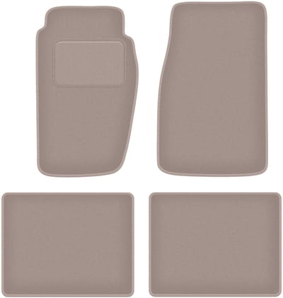 Beige velours vloermatten voor: Jeep Grand Cherokee XJ off-road (1992-1998)