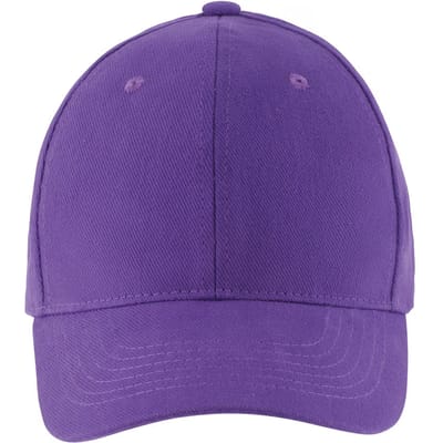 SOLS Buffalo 6 panel baseballpet (Donkerpaars)