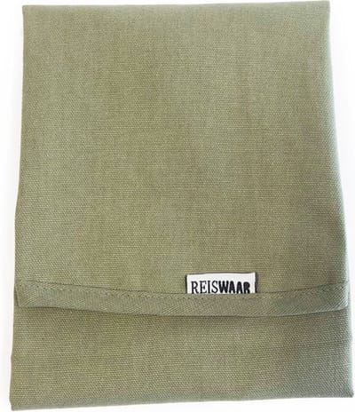 ReisWAAR - Herbruikbare foodwrap XL - leger groen