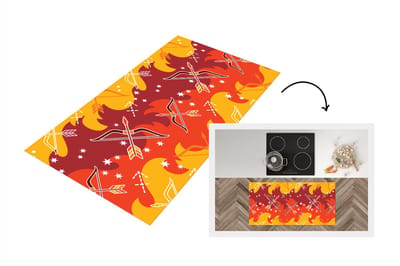 Keukenloper - Loper keuken - Boogschutter - Zodiac - Design - 120x60 cm - Keukenloper vinyl