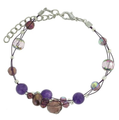 Behave Armbandje met glaskralen