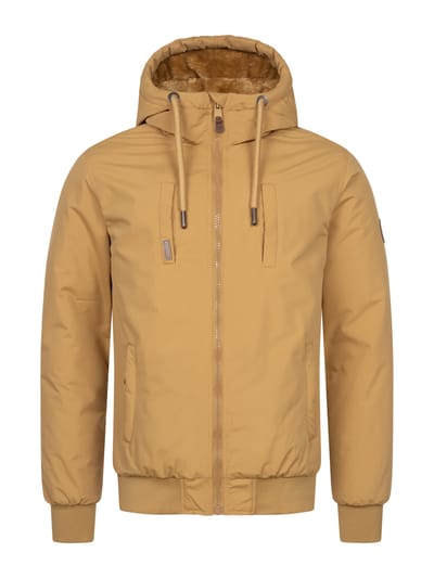Alessandro Salvarini heren winterjas AS-320 met teddyvoering & capuchon – warm & stoer