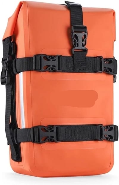Motortas - Frame tas - Motor opbergen - Waterdicht ontwerp - 18x10x28 cm - Oranje