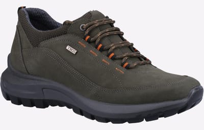 Cotswold Dumbleton Leren Heren Khaki Veterschoenen