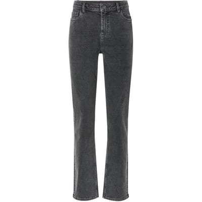 ESMARA Dames jeans - straight fit (Grijs, 34)