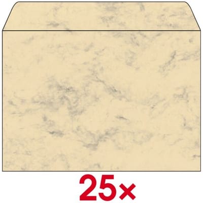 sigelenveloppe, C6, 90 g/qm, gegummeerd, grijs marmer