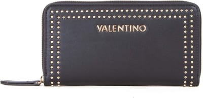 VALENTINO Portemonnee Shine Re Zip Around Wallet Nero Zwart