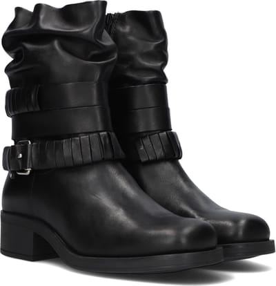 Omoda Modular-03 Enkellaarsjes - Enkelboots met rits - Dames - Zwart - Maat 37
