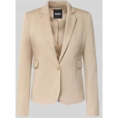 Getailleerde blazer van viscosemix, model 'JIA13'