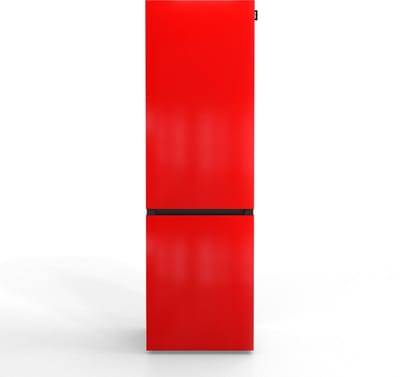 NUNKI LARGECOMBINF-ARED / Koel-vriescombinatie, D Klasse, 253l, Hod Rod Red, Gloss (ALL sides)