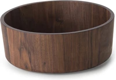 Continenta ronde slakom D31cm H12cm walnoot