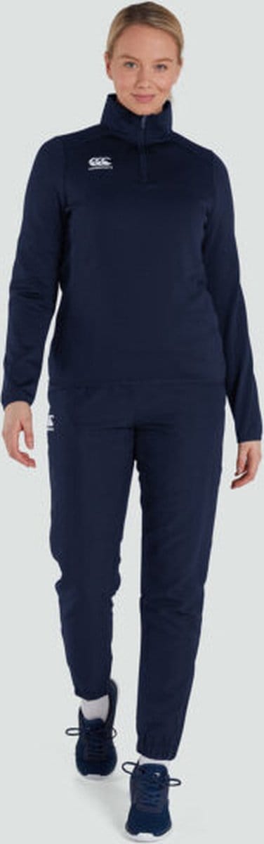 Quarter Zip Midlayer Training Top Women Navy - 18