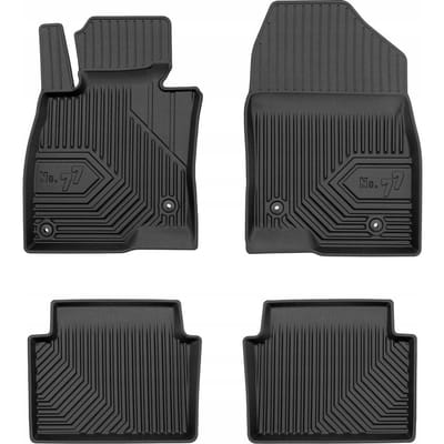 FROGUM Rubber Matten No.77 – MAZDA 3 III (2013-2018) – 4-delig (2 voor + 2 achter) – TPE – Perfecte Pasvorm