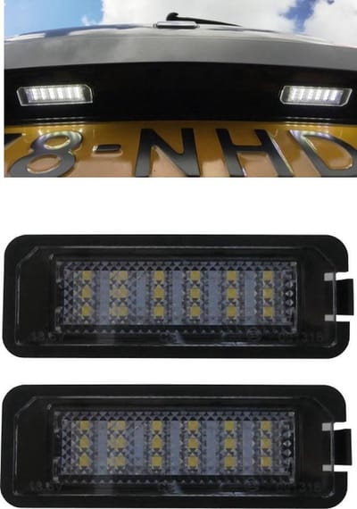 X-Line Canbus LED kenteken unit geschikt voor oa VW Golf 5/6/7/Scirocco