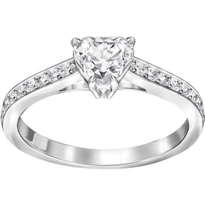 Swarovski Attract Ringen Dames Witgoud 5221389 White Gold|52 white