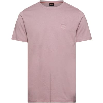 Boss Oranje premium katoenen T-shirt voor heren (Pastel paars)