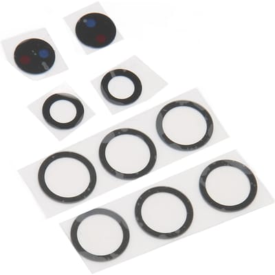 Achtercamera Glas Vervanging Achterkant Set Kit voor Samsung Galaxy S21 Ultra 5G met Vooraf geïnstalleerd white