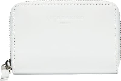 LIEBESKIND BERLIN Leren Portemonnee Paper Bag Carter Eliza Wallet Cream White Wit