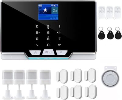Draadloos Alarmsysteem - Thuisbeveiliging Kit - Huis Beveiligen - App Bediening - 1 Stuk - Wit