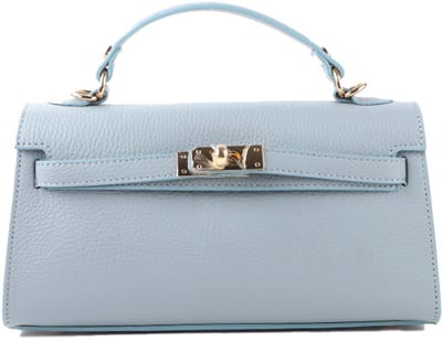 Giuliano lederen hadtas Ivara - Made in italy - Dames - Blauw