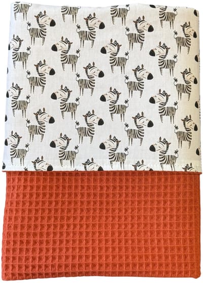 baby deken kinderwagen deken wieg deken koper zebra's 60 x 90 cm
