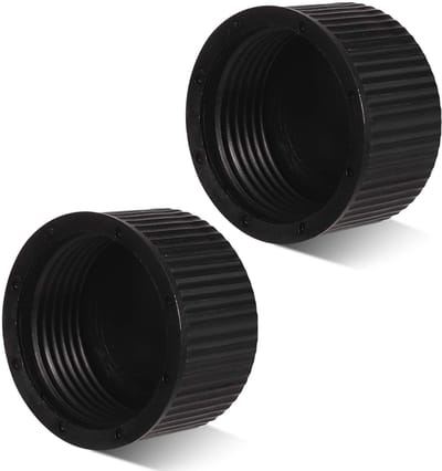 Dailygoods- Zandfilter Afvoerdop - 2x Afdichtingspakking - Kunststof - Zwembadfilteronderdelen - Compatibel met Hayward - Afmetingen 4x2,2cm - Afvoerplug