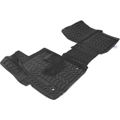 Tapis De Sol En Caoutchouc - J&J AUTOMOTIVE - Peugeot Traveller - Sur Mesure - Antidérapant - TPE Non Toxique noir