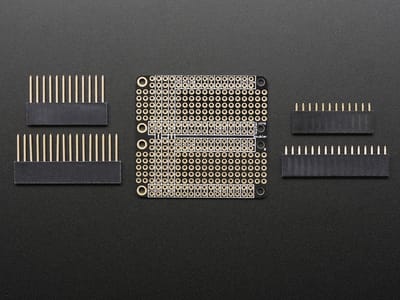 FeatherWing Doubler - Prototyping Add-on For All Feather Boards Adafruit 2890