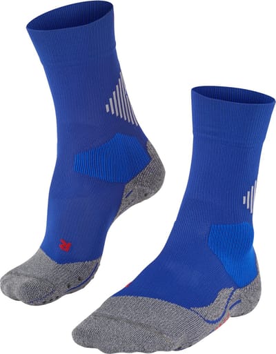 FALKE 4GRIP Stabilizing voor maximale snelheid functioneel materiaal sokken unisex blauw - maat 39-41