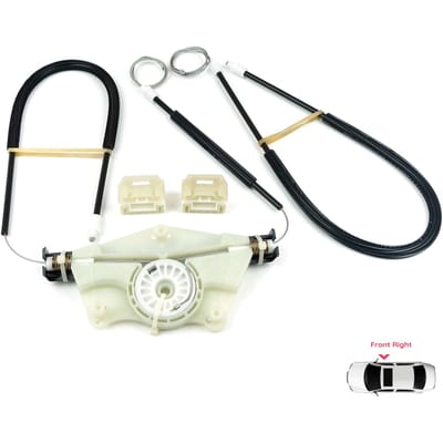 BWR520 Reparatieset Raambediening Voorkant Rechts Deur voor VW New Beetle C1 1C1 1997-2011 3-Deurs Hatchback 1C0837656