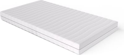 Matras 180x200 - 14cm dik - HR Koudschuim - Bamboo hoes - contour gesneden 7-zone