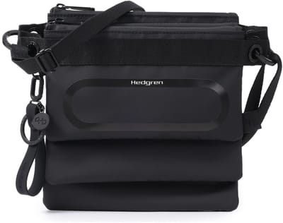 Hedgren Uni schoudertas set 3 stuks. - Jongens - coated black