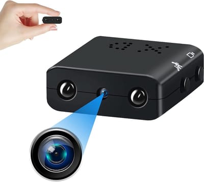 Bolture Spycam - Spy Camera - Verborgen Camera - Mini Camera - Spy Cam - Camera Opname - Nachtzicht - HD 1080P - 32GB