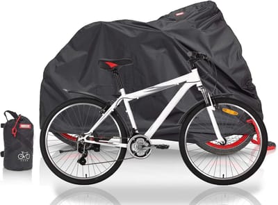 Waterdichte weerbestendige fietshoes van Oxford-materiaal - extra sterk - hoge UV-bescherming - beschermhoes voor 1 fiets tot 29 inch - 210 x 125 x 75 cm