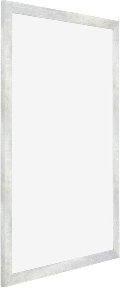 Your Decoration - Fotolijst A4 21x 29,7 cm - MDF - Zilver Glanzend Vintage - Mura