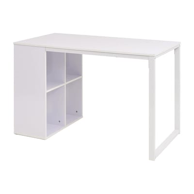 vidaXL - Schrijftafel - 120x60x75 - cm - wit